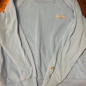 Peloton Light Blue Sweatshirt, medium